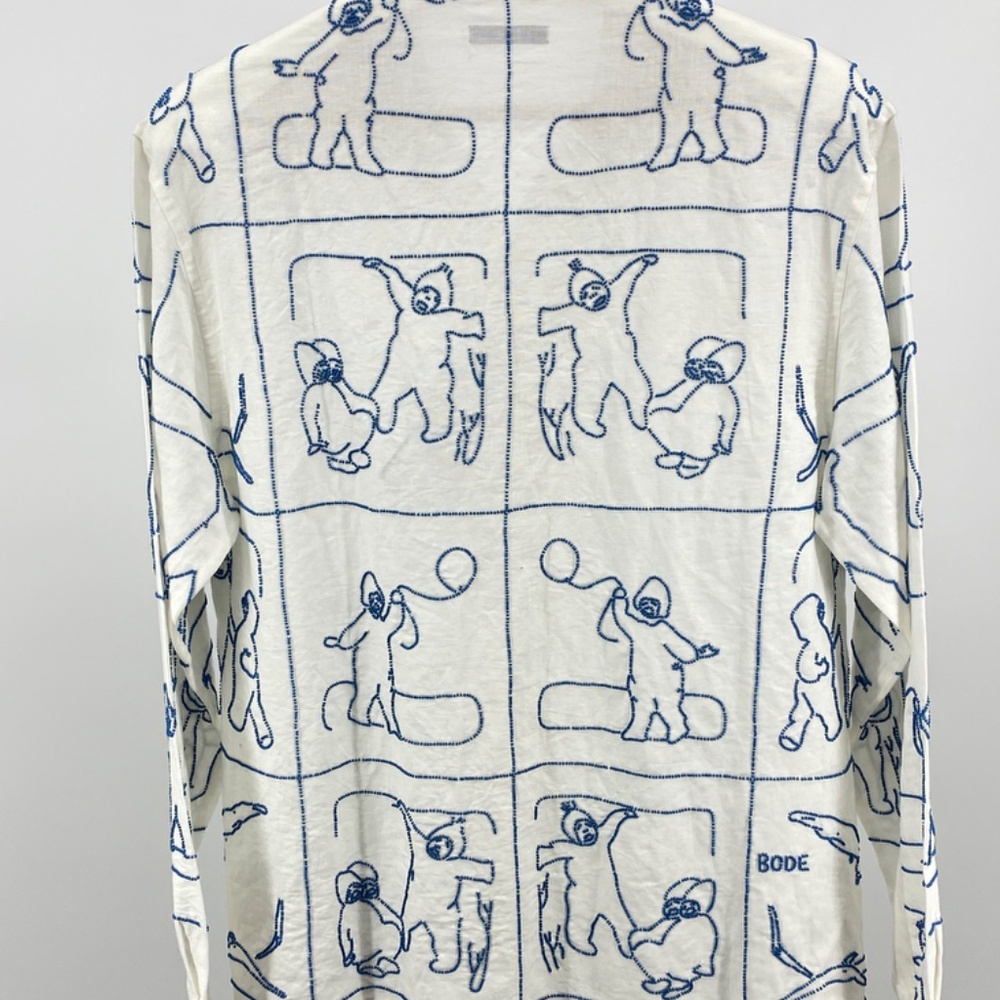 Bode FW21 Beaded Shirt - Picture 2 of 5